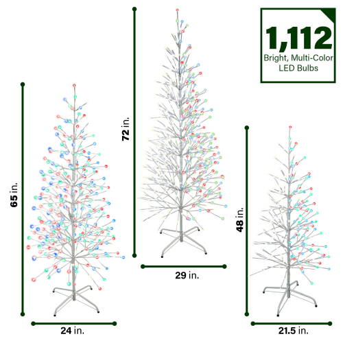 Fraser Hill Farm FFCHLEDSET3TREE-MLT - 2